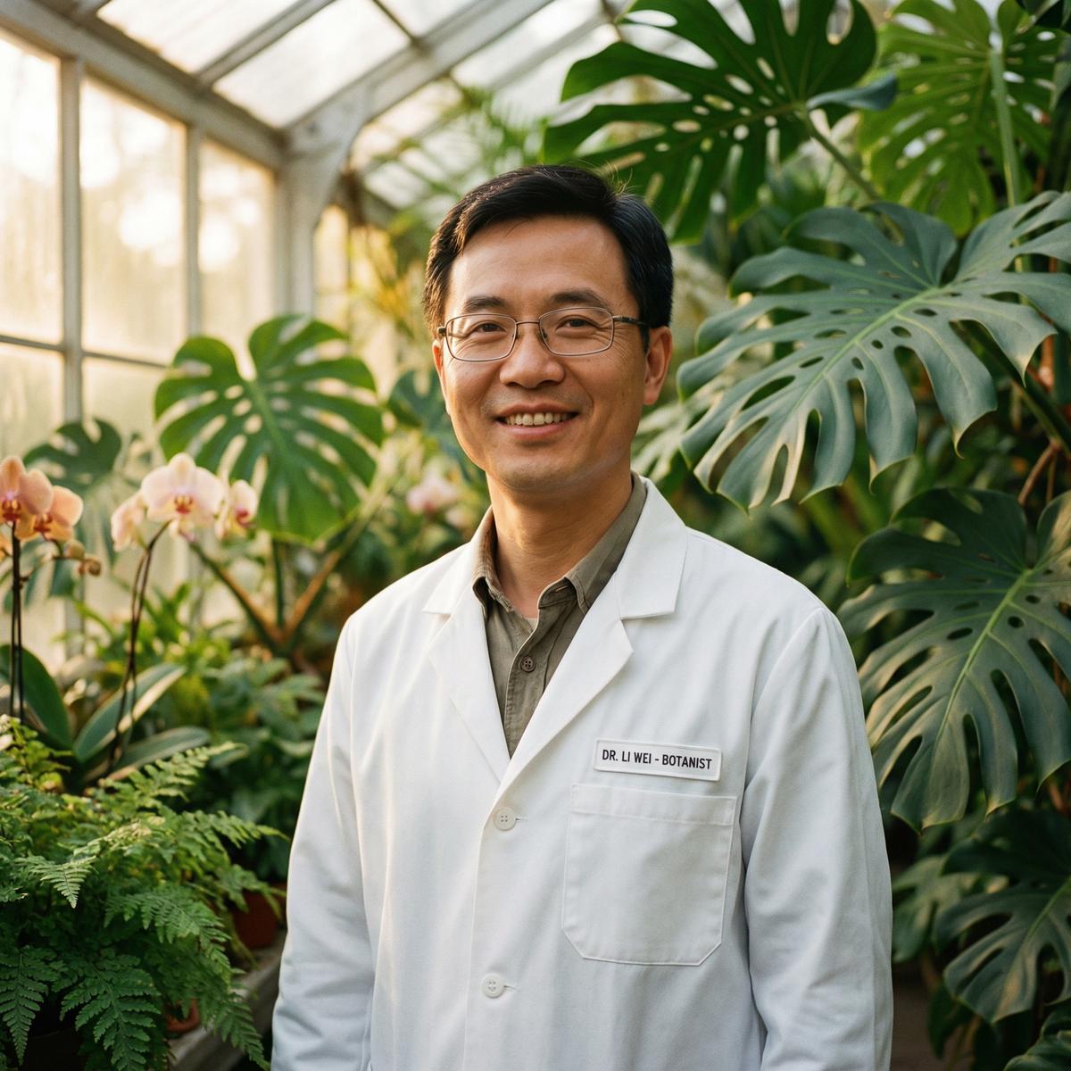 麻豆传媒植物顾问李伟博士
